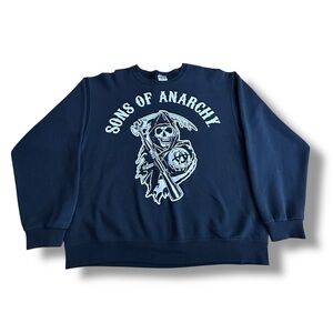 Men’s Jerzees Sons Of Anarchy Reaper Crewneck Sweatshirt